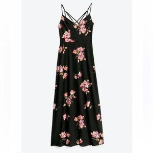 NWT Nine Britton Willow Brushed Knit Maxi Dress Black L Stitch Fix